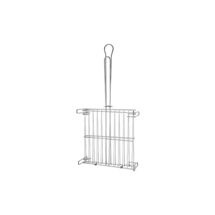 Saturnia Parrilla Barbacoa Doble 35x35 Cm - Acabado Cromado - 1