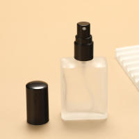 Botella De Spray De Vidrio Templado Recargable 15ml Con Tapa Contenedor De Perfume Para Viaje O Regalo Botella Reutilizable Para Cosméticos Y Bebidas - details 3