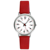 Reloj De Mujer Elegante De Cuarzo Con Correa De Cuero PU Reloj De Pulsera Para Damas Reloj De Moda Con Luz Trasera - details 11