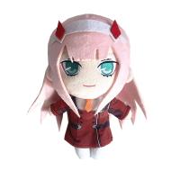 Muñeco De Peluche DARLING En El FRANXX 02 20cm Anime Suave Relleno De Algodón PP Juguete Cojín De Peluche Unisex Para Adultos Y Niños - details 0