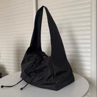 Bolso De Hombro De Nylon Grande Para Mujer Bolso De Viaje Ligero De Color Sólido Estilo Casual Bolso Cruzado Designer Bolso Hobo Monedero - details 10