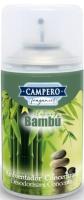 CAMPERO Tronic Luxury, Ambientador Bambu y Aloe Vera En Aerosol 250ml, Pack 4 Recambios, Dosificador Automático, Apto Para Todos Los Difusores Del Mercado, Aroma Intenso y Duradero - details 1