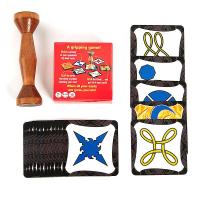 Brown Wood Token Run Fast Pair Forest Speed Party Cards Game Juego DE MESA DE LA Selva - details 0