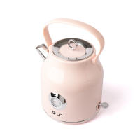 Hervidor de Agua Retro [1,7 L, 2200 W], Crema, Acero Inoxidable, Con Indicador de Temperatura y Nivel de Agua Exterior en Diseño Retro - details 13