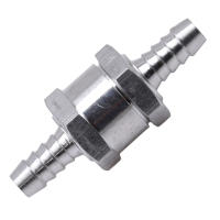 Válvula De Control Unidireccional De Plata Para Automóviles Adecuada Para Gasolina Y Diesel Accesorio Universal Para Coches Barco Helicóptero Fabricado En Aleación De Aluminio - details 12