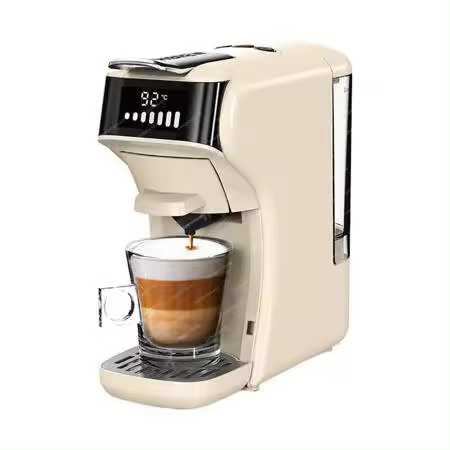 Cafetera de cápsulas 6 en 1 HiBREW H1B Beige para Kcup*/Nes*/DG*/Espresso, en Polvo. - 1
