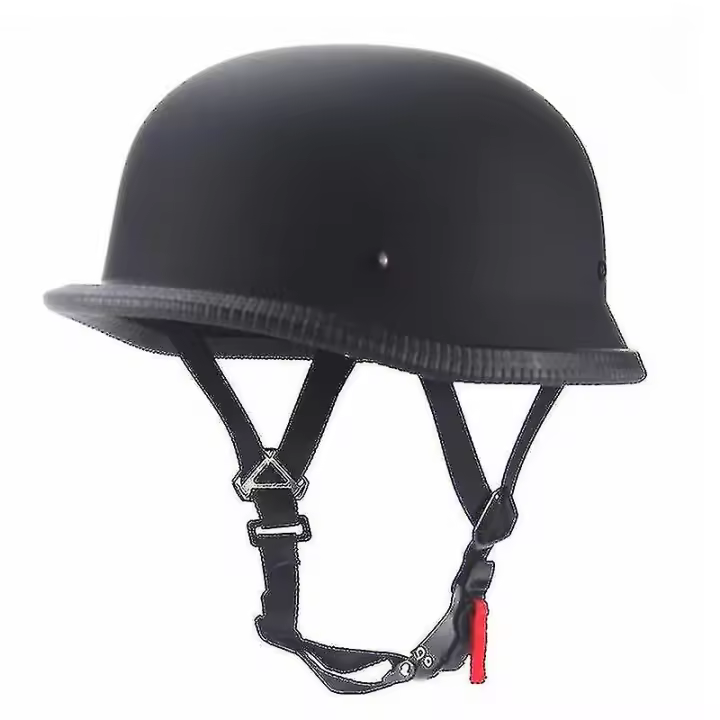Casco de Crucero de motociclista casco vintage de medios Cara Alemán - 1