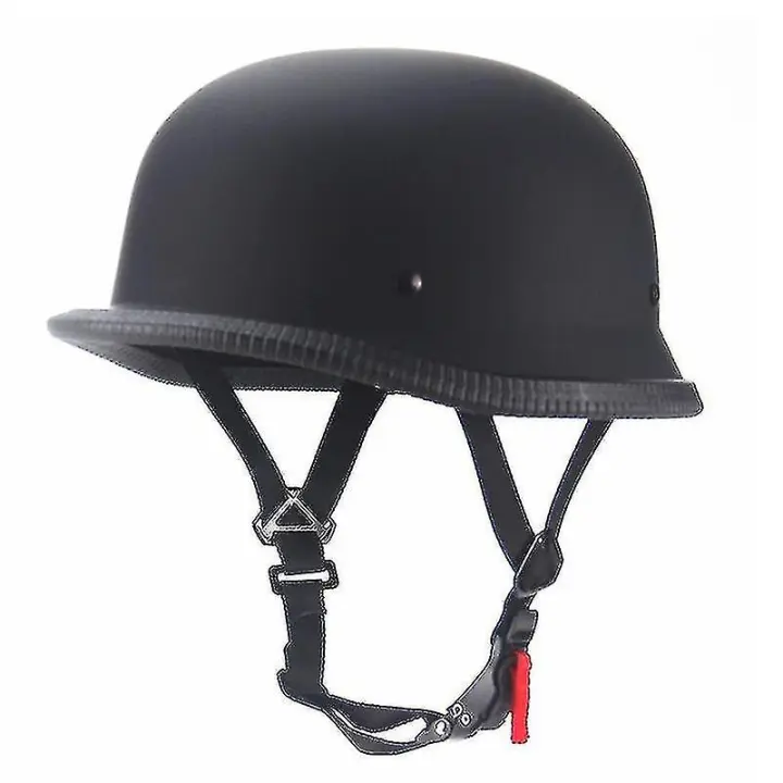 Casco de Crucero de motociclista casco vintage de medios Cara Alemán - 1