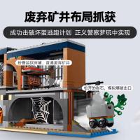 Conjunto De Juguetes De Bloques Compatible MOC Sets City Series Nuevo Estación De Policía En Isla Centro De Prisiones Para Niños Regalo - details 5