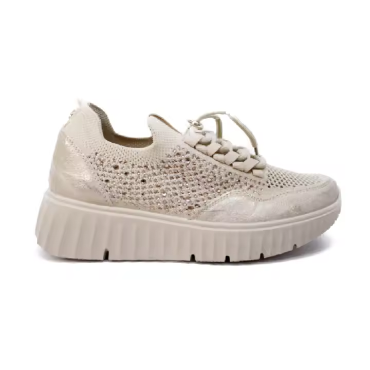 Shoes Anchos Y Confortables marca Mysoft para mujer en color beig - 1