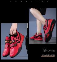 Zapatos De Entrenamiento Unisex De Alta Calidad Para Squat Y Pesas 2024 Zapatos De Gimnasio Interiores Para Hombres Y Mujeres Material De Suela De Goma Microfibra Y Cuero - details 5