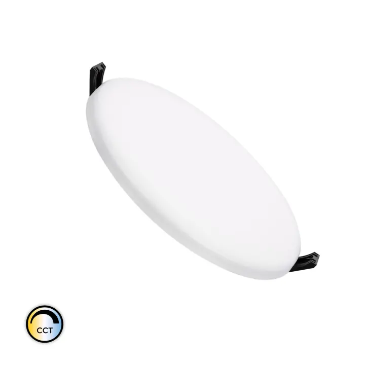 Ledkia Placa LED 18W Circular Surface CCT Corte Ø 160 mm IP54 Seleccionable (Cálido-Neutro-Frío) - 1