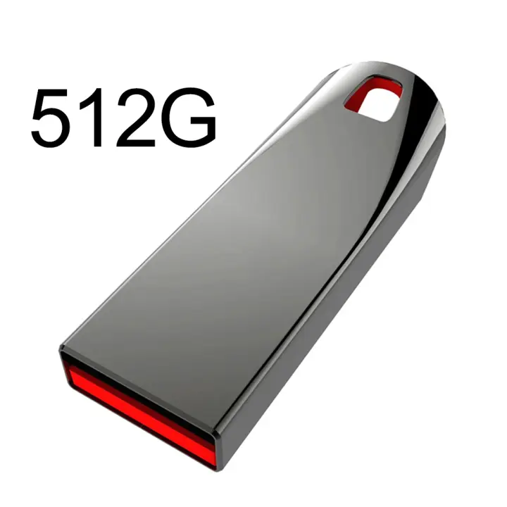 Pendrive portátil de Alta velocidad, Unidad Flash USB 3,0 de 2TB, 1TB, 512GB, Negro color - 1