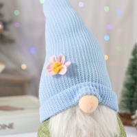 Nueva Muñeca De Conejo De Pascua Sin Cara Muñeco De Paja De Conejo Para Decoración De Escritorio Juguete De Enano De Primavera Regalo De Fiesta - details 6