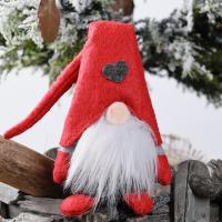 1PC Gnomes De Navidad De Peluche Decoraciones Diseño De Corazón Hecho a Mano Tomte Nisse Muñecos Sin Cara Para Regalos De San Valentín Y Agradecimientos - details 3
