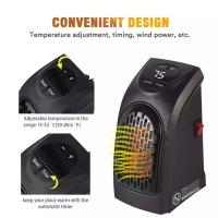 Mini calefactor eléctrico para el hogar, calentador portátil de escritorio con mando, calentador 400w de pared, radiador de estufa, máquina para el invierno - details 4