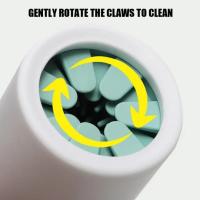 Lavadora Automática De Pies Para Mascotas De Silicona Cuchara De Limpieza Para Patas De Perro Y Gato Contenedor Rápido Para Baño De Animales - details 5