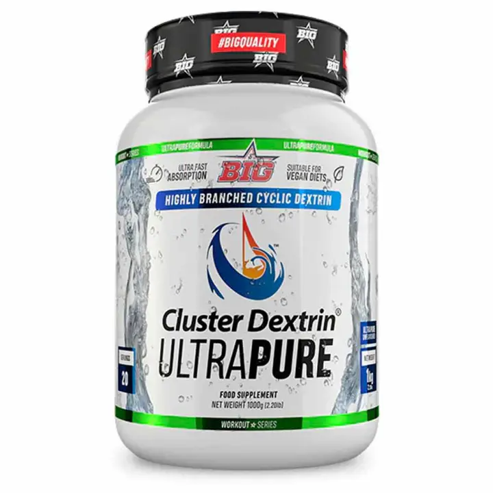 Big Cluster Dextrin 1kg - Carbohidratos para Entrenamiento Intenso - 1
