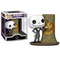 FIGURA FUNKO POP DISNEY NIGHTMARE BEFORE CHRISTMAS PESADILLA ANTES DE NAVIDAD JACK SKELLINGTON WITH HALLOWEEN DOOR 15 CM - Nuevo a Estrenar - Original FUNKO - Miniatura POP - Figura de Colección Funko - details 1
