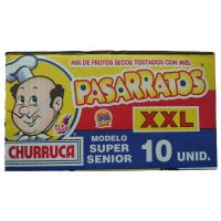 Churruca Pasarratos XXL Súper Senior 10 ud de 80 g. Mix de Frutos Secos Tostados con Miel - details 0