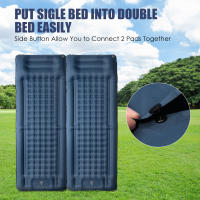 Tomshoo Almohadilla De Dormir Inflable Extra Gruesa 4In Autoinflable Con Bomba Integrada Para Camping Viajes Y Acampar - details 12