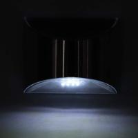 PORCHEDDU Paquete de 4 Luces Solares de pared para Exterior, impermeable, para Terraza, Valla, Escalera, Jardín, patio, barandilla, LED Blanco Cálido - details 0