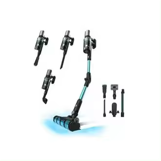 Aspirador escoba Cecotec Conga Rockstar 2500 Thunder Flex Animal 400W sin bolsa negro/azul - 1