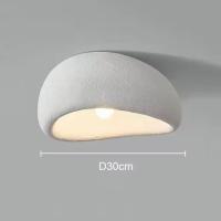 Lámpara De Techo Minimalista LED Nordic Wabi Sabi Para Sala De Estar Dormitorio Decoración Moderna De Hogar Fijación En La Superficie - details 3