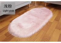 Alfombra De Falsa Piel Grande Ovalada Artificial Cuero Genuino De Oveja Pelo Largo Tapete Suave De Lana Blanca Para Dormitorio Y Sala De Estar Decoración De Hogar Lujo Alfombra Para Habitación De Niños - details 9