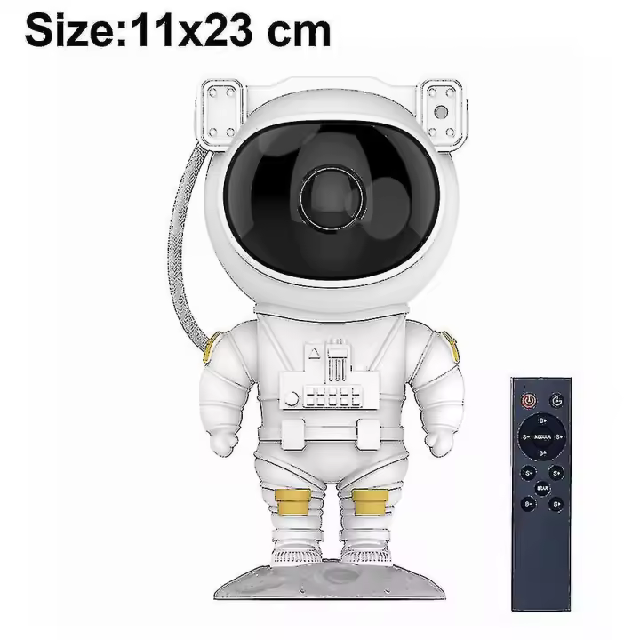 Proyector De Estrellas Astronauta Proyector De Galaxia Estrella con Temporizador, Luz Nocturna para Niños Adultos, Lámpara De Proyección De Cielo Estrellado De Astronauta, Proyector Galaxia De Estrella Led L - 1