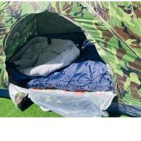 BOPORO Saco de Dormir Ligero y Impermeable Temporada 3 Ideal para Adultos y Niños Ideal para Acampar Viajes y Caza Incluye Bolsa de Compresión - details 9
