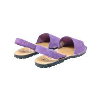 Eva Zorteon. Menorquinas planas de antelina. Marca D'ESTIU - details 18