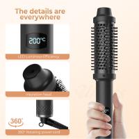 Pelo rizado pelo recto peine Pelo rizador Hierro Aire Caliente peine Bangs cabeza interior peine estilo de pelo rizado de recto Doble - details 6