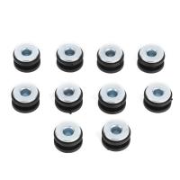 Kit De Goma Para Motocicleta 10pcs Anillas De Goma Para Fairings Y Cowling Accesorios De Alivio De Presión Y Amortiguación Conjunto De Tornillos - details 0