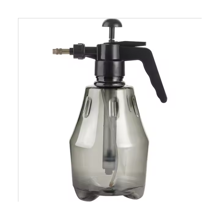 Pulverizador de presión manual, bomba de aire, pulverizador transparente para desinfección del hogar, plantas de jardín, herramienta de riego de flores - 1