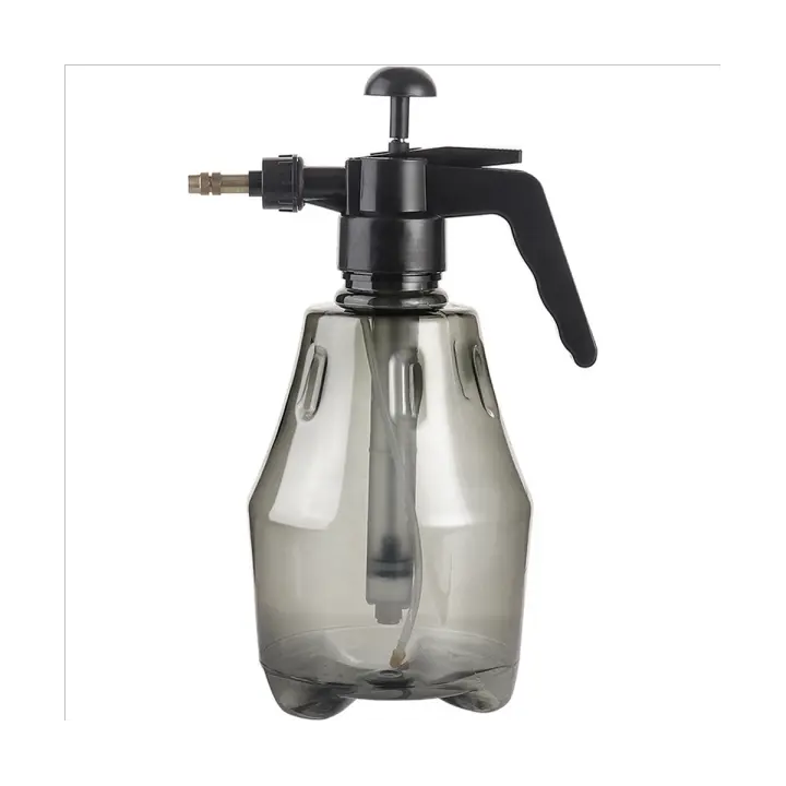 Pulverizador de presión manual, bomba de aire, pulverizador transparente para desinfección del hogar, plantas de jardín, herramienta de riego de flores - 1
