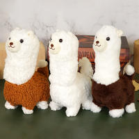 Alpaca Eléctrica Kawaii De Peluche Simulación Con Cola Balanceante Juguete Para Niños Regalo De Cumpleaños Animal De Peluche De Tamaño Mediano - details 1