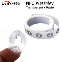 Etiquetas RFID Universal 25mm Blancas Con Protocolo ISO14443A 13.56MHz 10PCS/Lote Compatible Con Todas Las Teléfonos NFC - details 1