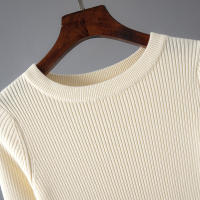 New Chic Mujer Largo Nudo Maxi Sudadera Vestido Otoño Invierno Tejido a Linea Espesor Ribbed Vestido Preppy Estilo Navidad Oficina Fiesta - details 7