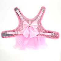 Set De Arnes Y Correa Para Perros Y Gatos Pequeños Y Medianos Con Borlas Respirables Ajustables De Nylon Para Puppies Y Kitten Vest Para Pug Chihuahua Bulldog Francés Accesorios De Mascotas - details 4