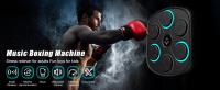 Máquina de boxeo con música, máquina de boxeo de pared para entrenamiento de boxeo, para gimnasio en casa, juego de boxeo inteligente, almohadilla electrónica inteligente con LED compatible con Bluetooth para entrenamiento de boxeo - details 0