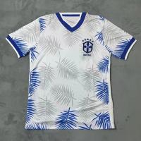 Camiseta De Fútbol Brasileño Para Hombres Camiseta De Deporte De Secado Rápido Manga Corta Estilo Casual Unisex - details 4