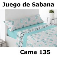 Juego Sábanas para Cama De 135, 3 Piezas ,Sábana Bajera, Encimera, Funda de Almohada,microfibra 100% poliester,cm,fespu - details 0