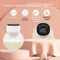 De Pecho Eléctrica Invisible Y Portátil Pump 2PCs With 3 Modos Y 9 NIVeles De Succión Capacidad De 180ML Para Mujeres Embarazadas Y Madres - details 1