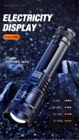 Linterna Fiash 1200 Lúmenes Con Iluminación Fuerte Zoom Batería 18650 Lámpara LED Distancia De Iluminación 100-200 M Material ABS - details 9
