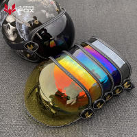 Visera Universal Para Casco Motocicleta 3/4 Pantalla Bulbosa Antigolpes Vintage Lente De Visera Windproof Para Motocicleta - details 3