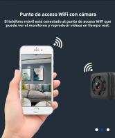 Cámara Mini SQ29 IP HD WIFI Con Visión Nocturna Infrarroja DV DVR Impermeable Cámara De Seguridad Y Vigilancia Sport Monitor - details 2