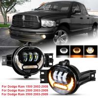 Lámpara De Neblina LED Para Coche 1 Par Señal De Giro Luz De Conducción Para Dodge Ram 1500 2002-2008 Dodge Ram 2500/3500 2003-2009 - details 0