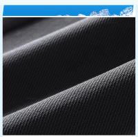 Pantalones Casuales Para Hombre De Fibra De Bambú Verano Transpirables Elásticos Slim Straight Negro Gris Cierre De Cremallera - details 6