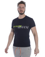 Camiseta Emporio Armani Cotton Man Negro 1110359 P516 20 - details 3